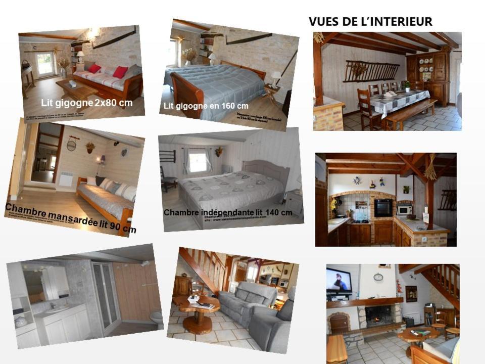 Marais Poitevin Bord Riviere Peche ,Barque, Velos, Wifi, Linge, Cheminee, Cuisine, Terrain De Boules La Taillee Экстерьер фото